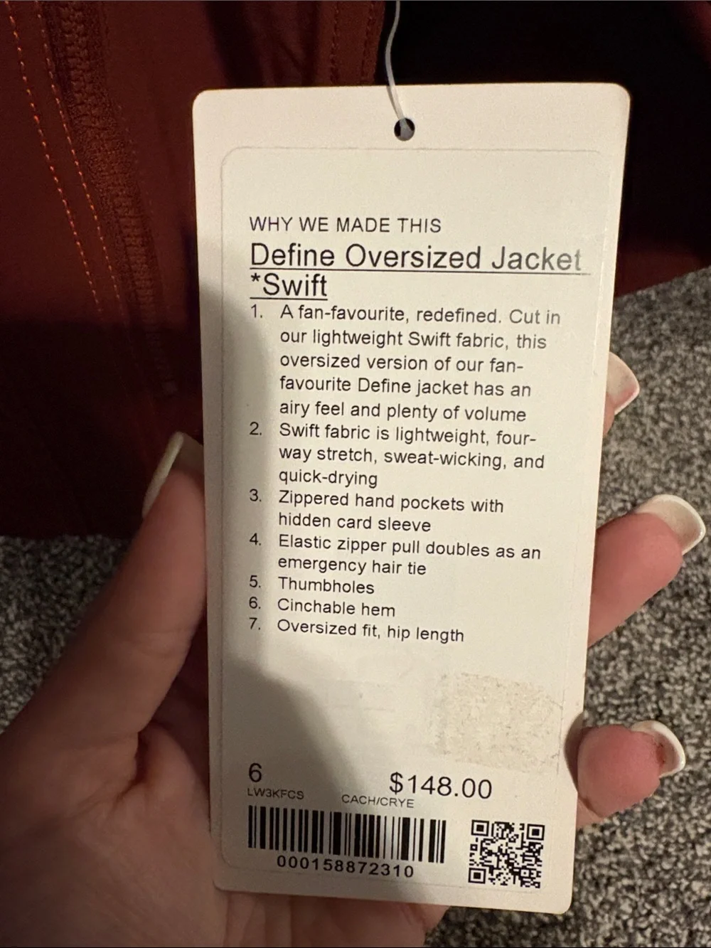 Lululemon Define Oversized Jacket *Swift